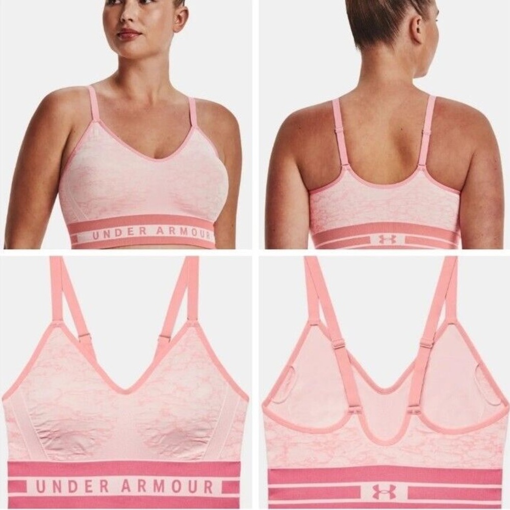 Under Armour Women's Seamless Light Support Sports Bra - Small